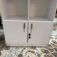 کتابخانه قفسه دار کمد دار