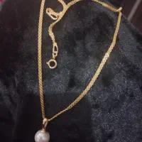 گردنبد با آویز مروارید