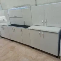 کابینت آماده با صفحه و پایه و دستگیره رایگان