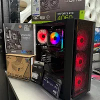 کیس گیمینگ RTX 4060 i5 12400 DDR5 اقساطی با طلا