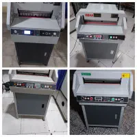خرید دستگاه برش برقی دستی کاتر کتاب گیوتین کاغذ