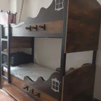 تخت خواب ۲ طبقه طرح کشتی کاراییب