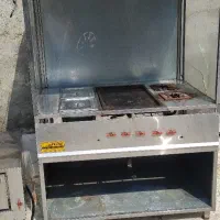 گاز چدنی با سرخ کن ساندویجی