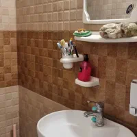 شیر شلنگ دار دستشویی ک روشویی