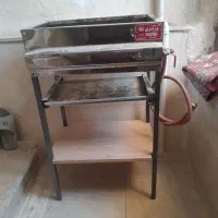 کباب پز استیل پایه دار