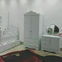 تخت دو منظوره و سرویس خواب کودک|تخت و سرویس خواب|سنندج, |دیوار