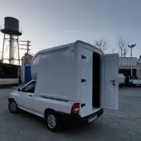ماشین پراید وانت مسقف
