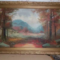 تابلو نقاشی رنگ روغن