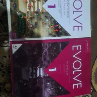 کتاب زبان و کتاب کار EVOLVE 1