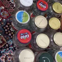 شیشه ودبه رب ومربا بزرگ