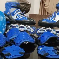 اسکیت نو نو چرخ ژله ایی با تمام وسایل