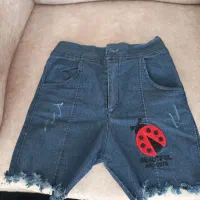 شلوارک لی دخترانه ۳تا۶سال