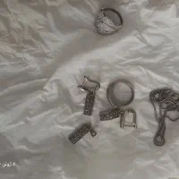 نیم ست و انگشتر  نقره