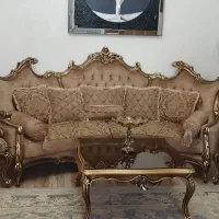 مبلمان سلطنتی ۷نفره+میز غذاخوری
