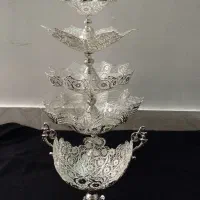 سرویس ملیله روکش نقره