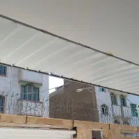 اجرای سقف شیروانی جوشکاری خرپا