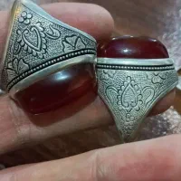 انگشتر نقره سنگین