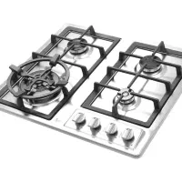 گاز رومیزی4شعله استیل اخوان مدلGi-143 داخل کارتن