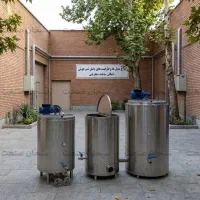 پاتیل پخت شیر 300 لیتری - شیرجوش تمام استیل