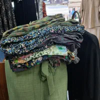 فروش عمده و تک پیراهن و شلوار نخی زنانه