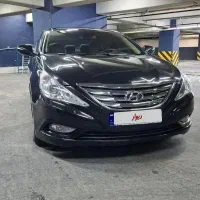 سوناتا YF مدل ۲۰۱۲ مشکی بدون رنگ ۱۳۶ هزار