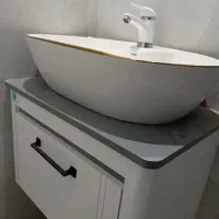 روشویی لوکس ضد آب  با کمد شیک نو