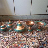 صنایع دستی اصفهان فیروزه کوبی شده نیشابور