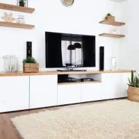 میز تلویزیون دیواری و زمینی امکان خرید اقساطی