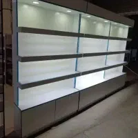 دکور داروخانه2ویترین موبایل 3ویترین کیف و کفش