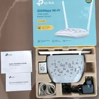 فروش مودم تی پی لینک دو انتنه در حد نو