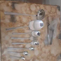 قاشق وچنگال  ۹۶ پارچه آستین استیل  آکبند ونو