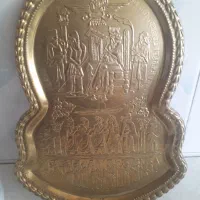 سماور طرح دار برنزی