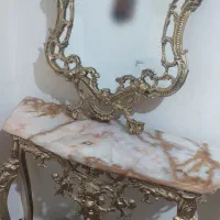 آینه و کنسول طرح برنز