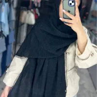 شال مشکی ضمانتی تنوع در جنس