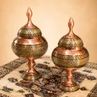 صنایع دستی ، شکلات خوری و قندان