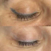 پاک کردن خط چشم و ابرو و آرایش دائم