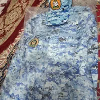 لباس وشلواروکلاه استتارنیروهوایی بدون استفاده نونو