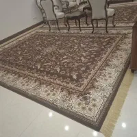سه تخته فرش ۱۲ متری قهوه ای و ۲تخته کناره