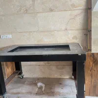 میز برش ولوازم خیاطی چوبی