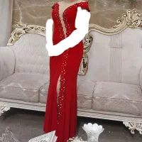 لباس مجلسی قرمز شیک