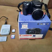 دوربین sx510 با دوباتری ودو حافظه و کیف شرکت