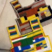 تاپ رنگی بافت