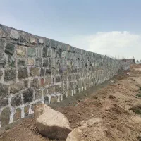 اجرای سنگ فرش وسنگ چینی زیر فنداسیون ودیوار