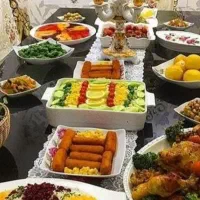 آشپزی ایرانی و فرنگی در خانه ی شما برای مهمانی