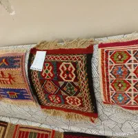 حدوددویست تخته گلیم کوچیک دست بافت پشم