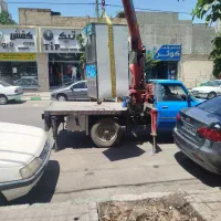 نیسان.جرثقیل.دکل بلندمشهدوحومه جابجایی. سنگ اسلب