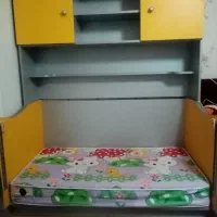 تخت و کمد کودک همراه با تشک