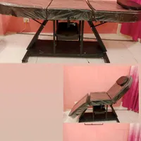 تخت تاشو ارایشگاه (قابل تنظیم)