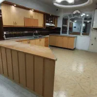 کابینت فلزی با درب MDF همراه هود