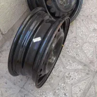 رینگ فولادی پراید و لاستیک ساینا در حد نو